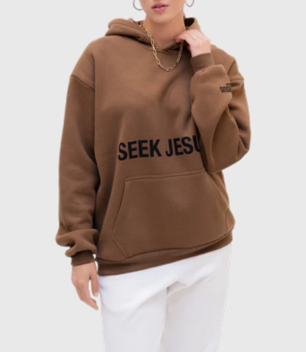 Brown Oversized Premium Hoodie