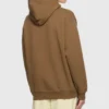 Brown Oversized Logo Hoodie