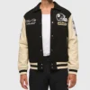 Unisex Abercrombie Pittsburgh Steelers Varsity Jacket Black
