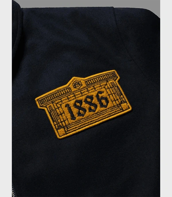 Arsenal x Aries Black Wool Bomber Jacket