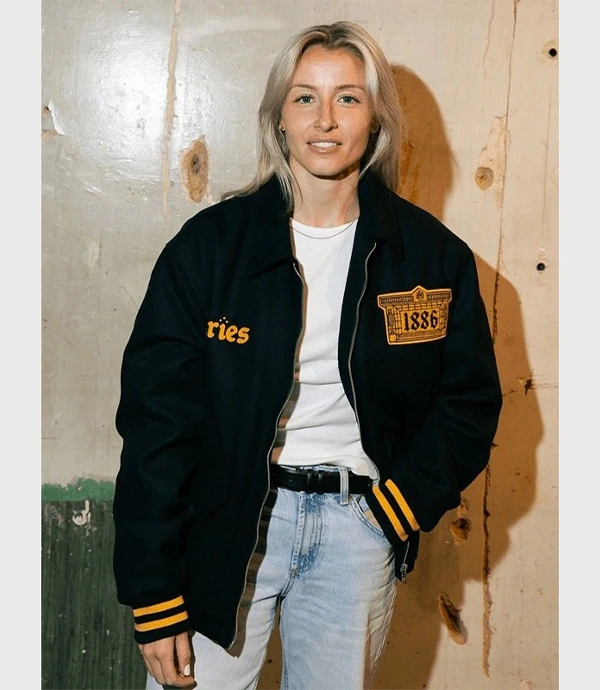 Arsenal x Aries Wool Black Jacket