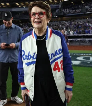 2024 MLB World Series Champions Billie Jean King Vintage Starter Jacket