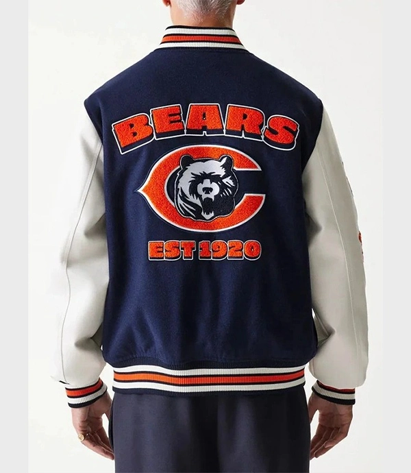 Chicago Bears Lil Durk Varsity Jacket