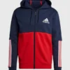 Adidas Essentials Colorblock Fleece Hoodie