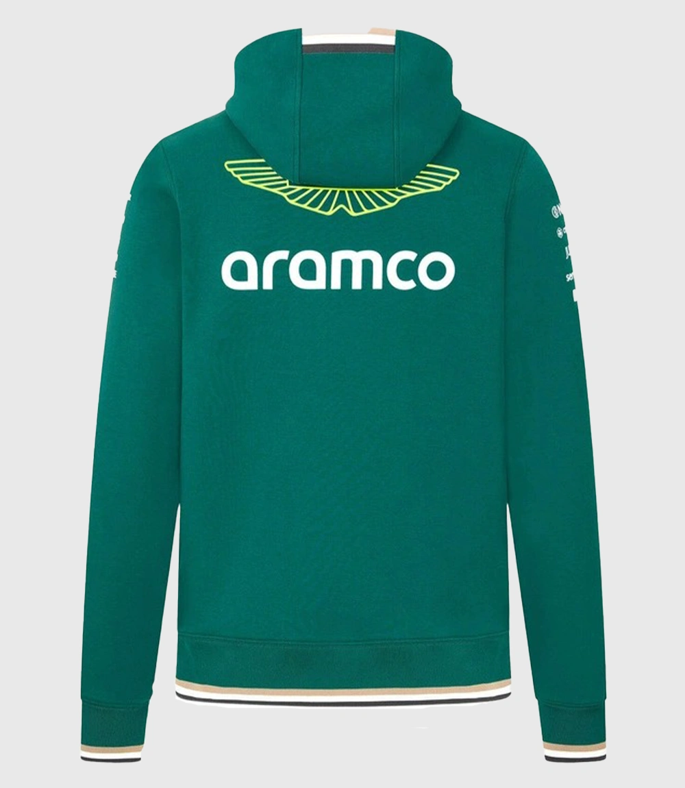 Aston Martin Team Hoodie Green