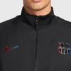 2024 FC Barcelona Anthem Jacket Black