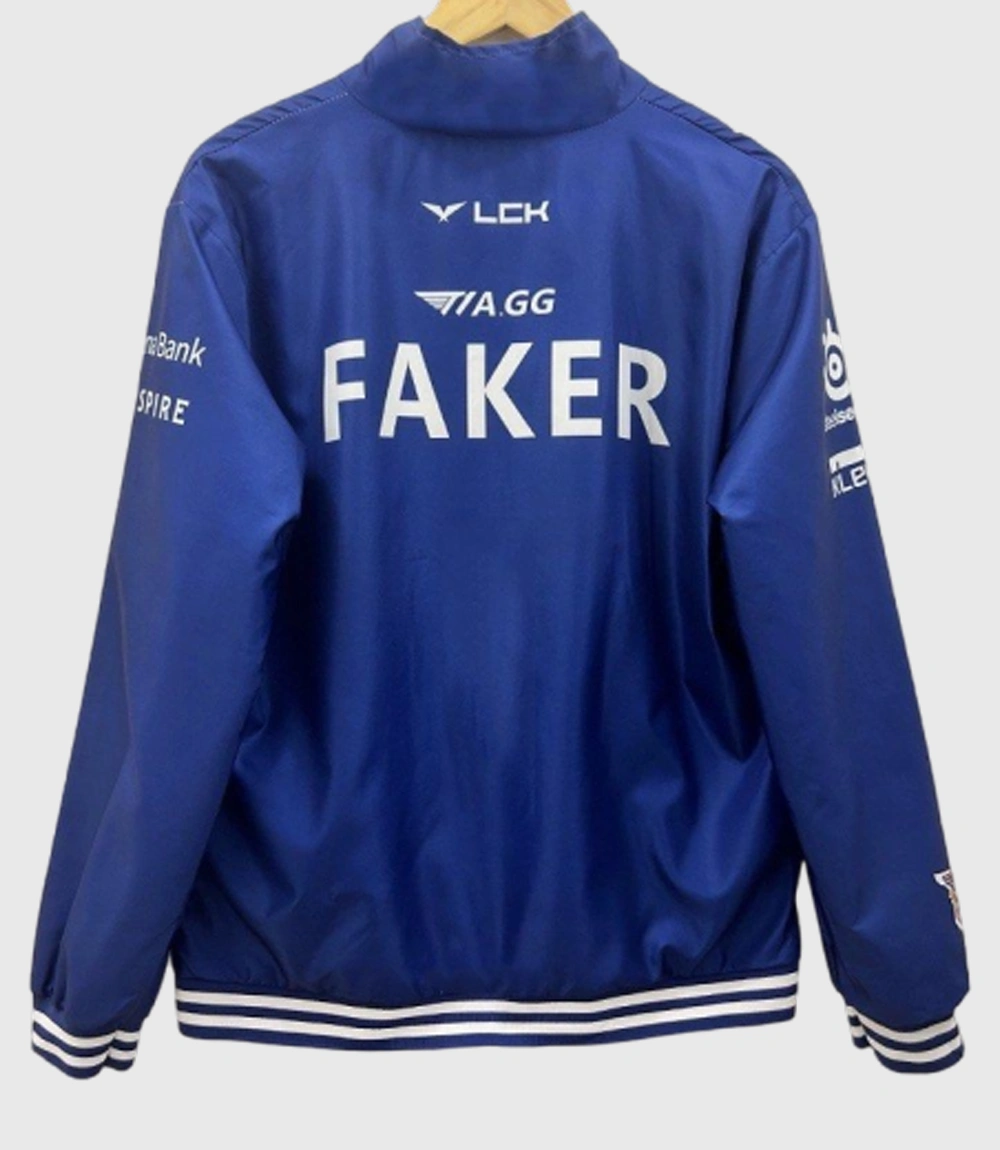 LCK 2024 T1 Blue Uniform Jacket