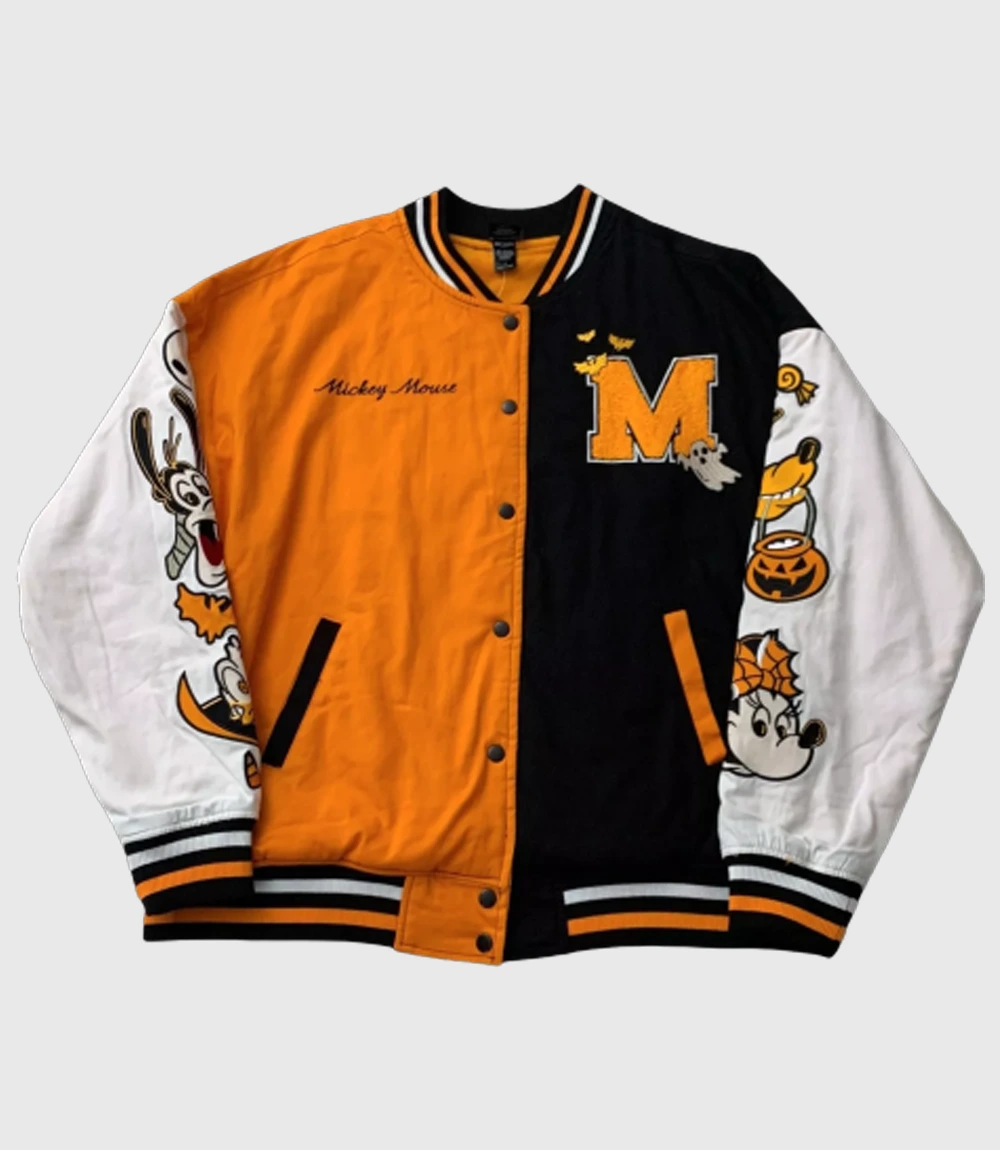 Disney Halloween Letterman Jacket