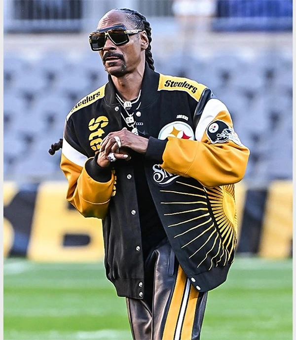 Sunday Night Football Snoop Dogg’s Pittsburgh Steelers Jacket
