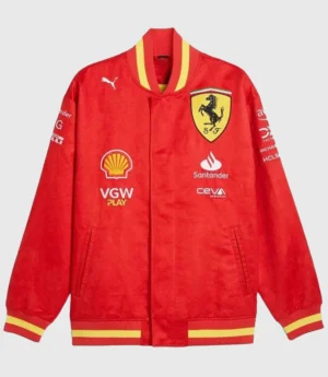 Scuderia Ferrari F1 Team Varsity Jacket