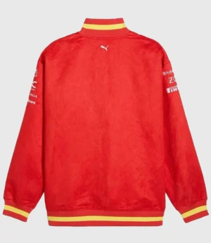 Scuderia Ferrari F1 2024 Team Varsity Bomber Jacket