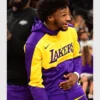 Showtime Purple & Yellow Los Angeles Lakers Full Zip Hoodie Jacket