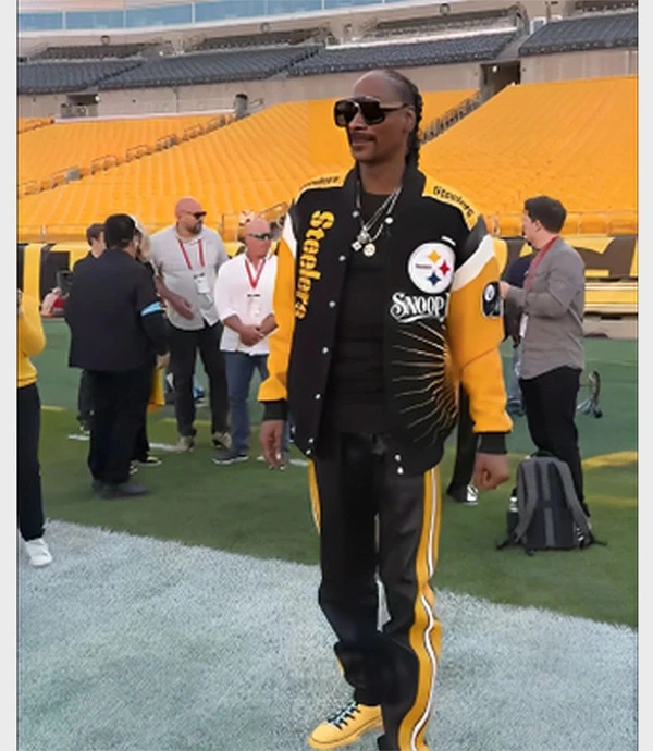 Sunday Night Football Snoop Dogg Varsity Jacket
