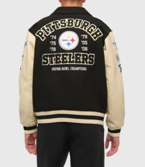 Abercrombie Pittsburgh Steelers Varsity Bomber Jacket