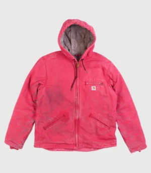 Vintage Carhartt Pink Hooded Jacket