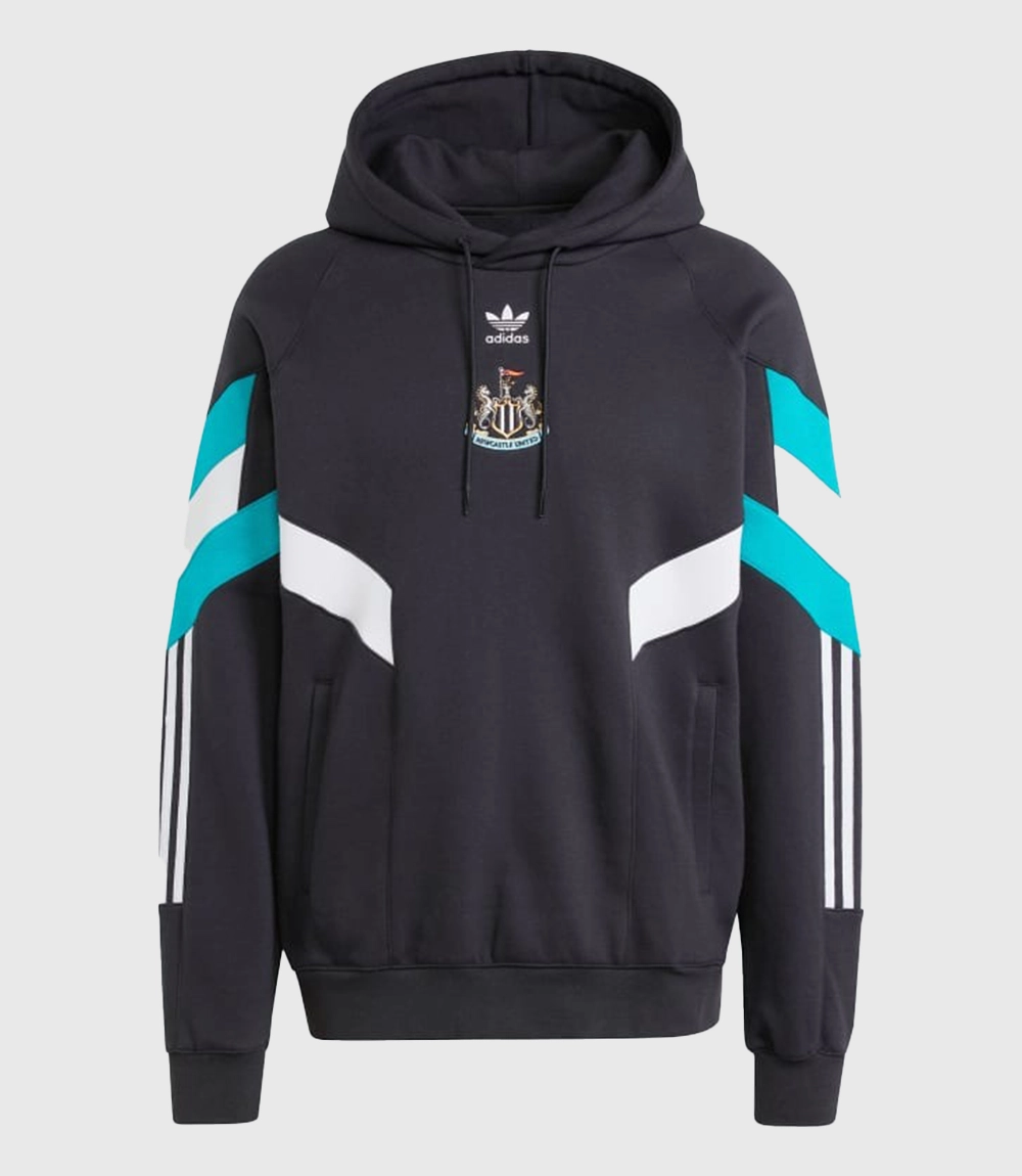 Pullover Newcastle United Hoodie Black