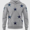 Unisex By Way of Dallas Cowboys Monogram Grey Hoodie