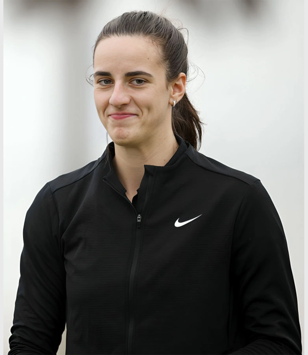 The RSM Classic Caitlin Clark Black Track Jacket