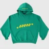 Cold Culture Stars Green Hoodie For Sale