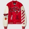 Hot Boy Turk Red Varsity Jacket