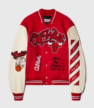 Hot Boy Turk Red Varsity Jacket