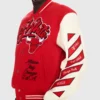 Chicago Bulls Hot Boy Turk Red Varsity Jacket
