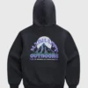 Shop In Search of Forever Black Pullover Fleece Hoodie For Unisex