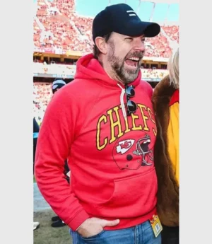 Pullover Jason Sudeikis Kansas City Chiefs Hoodie