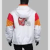 Kansas City Chiefs Travis Kelce Super Bowl Parade White Jacket