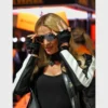 Las Vegas GP Paris Hilton Leather Black Jacket