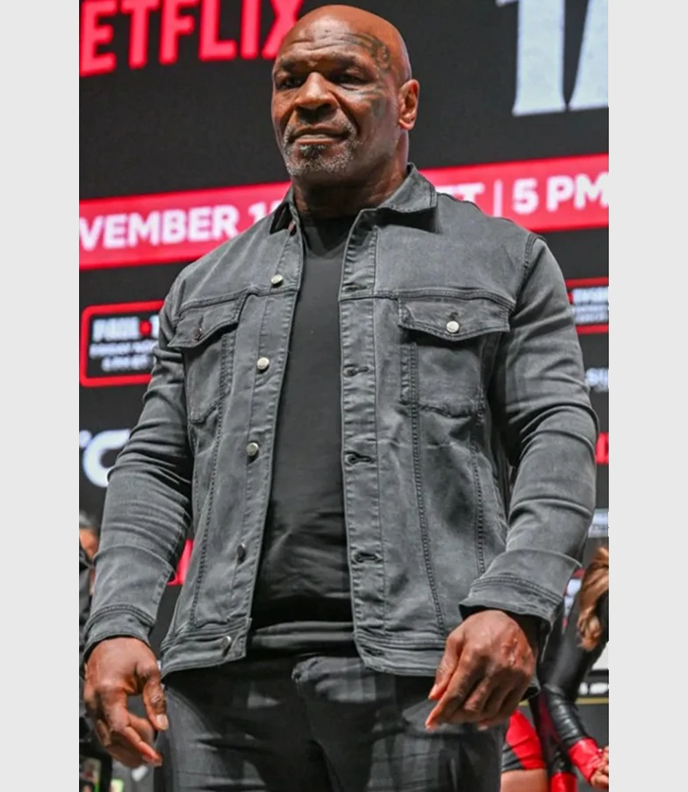 Mike Tyson Grey Jacket