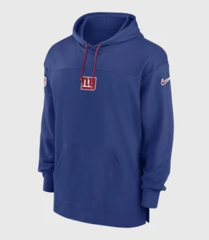 New York Giants Brian Daboll Sideline Hoodie Blue