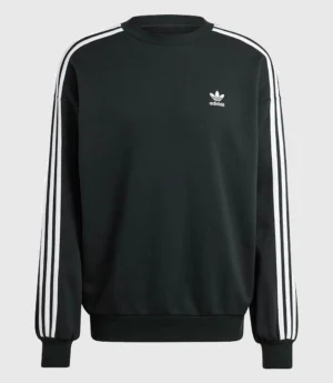 Adidas Adicolor Crew Fleece Sweatshirt Black