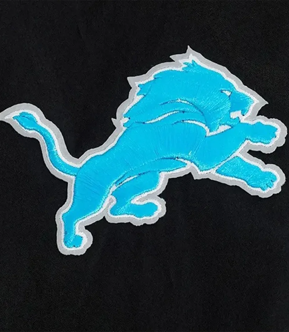 Paint The City Twill Eminem Detroit Lions Full-Zip Black Jacket