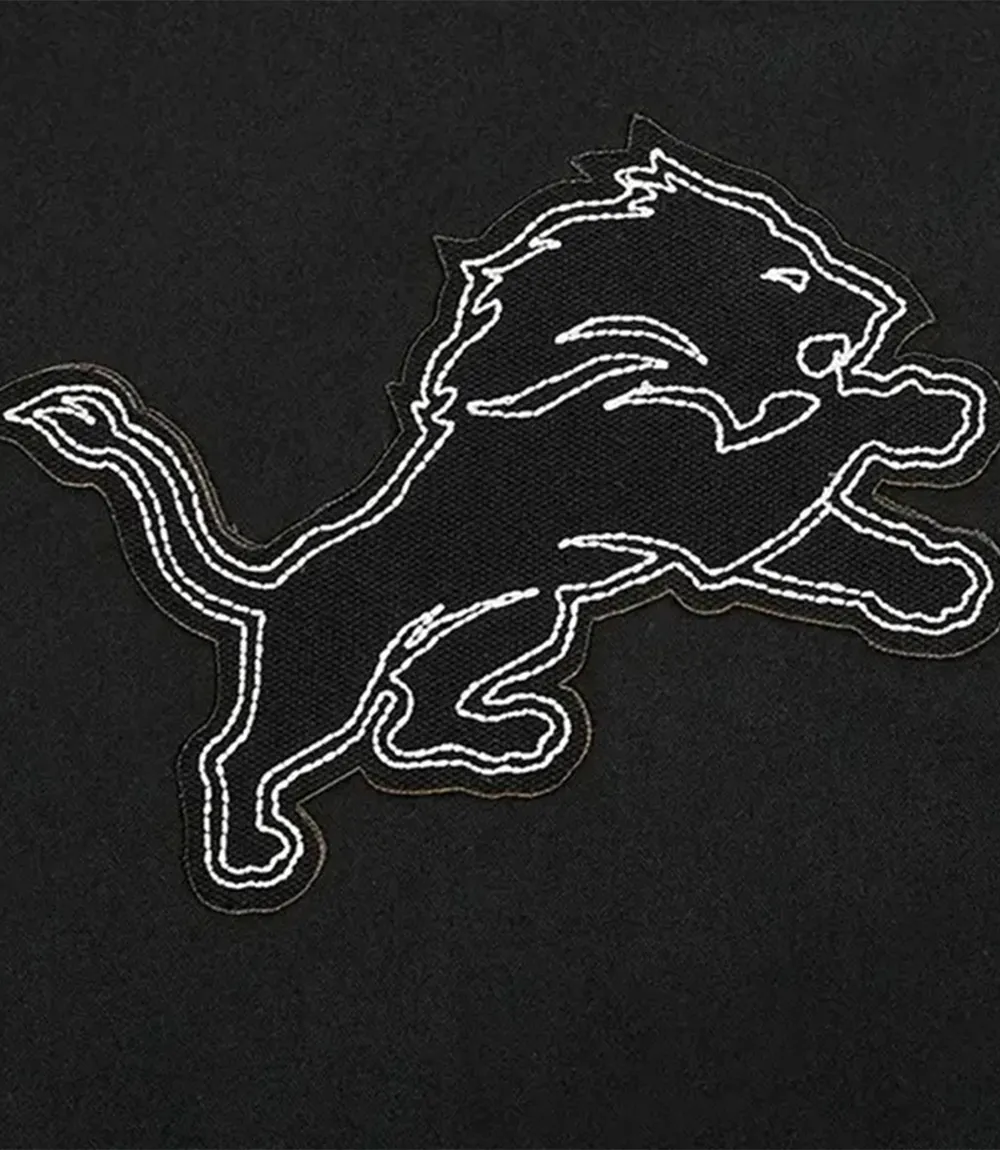 Eminem Detroit Lions Paint The City Jacket Black