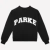 Parke Mockneck Sweatshirt Black
