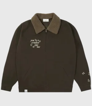 Cowboy Like Me Taylor Swift Brown Cotton Jacket