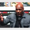 Unisex Mike Tyson Denim Jacket Grey