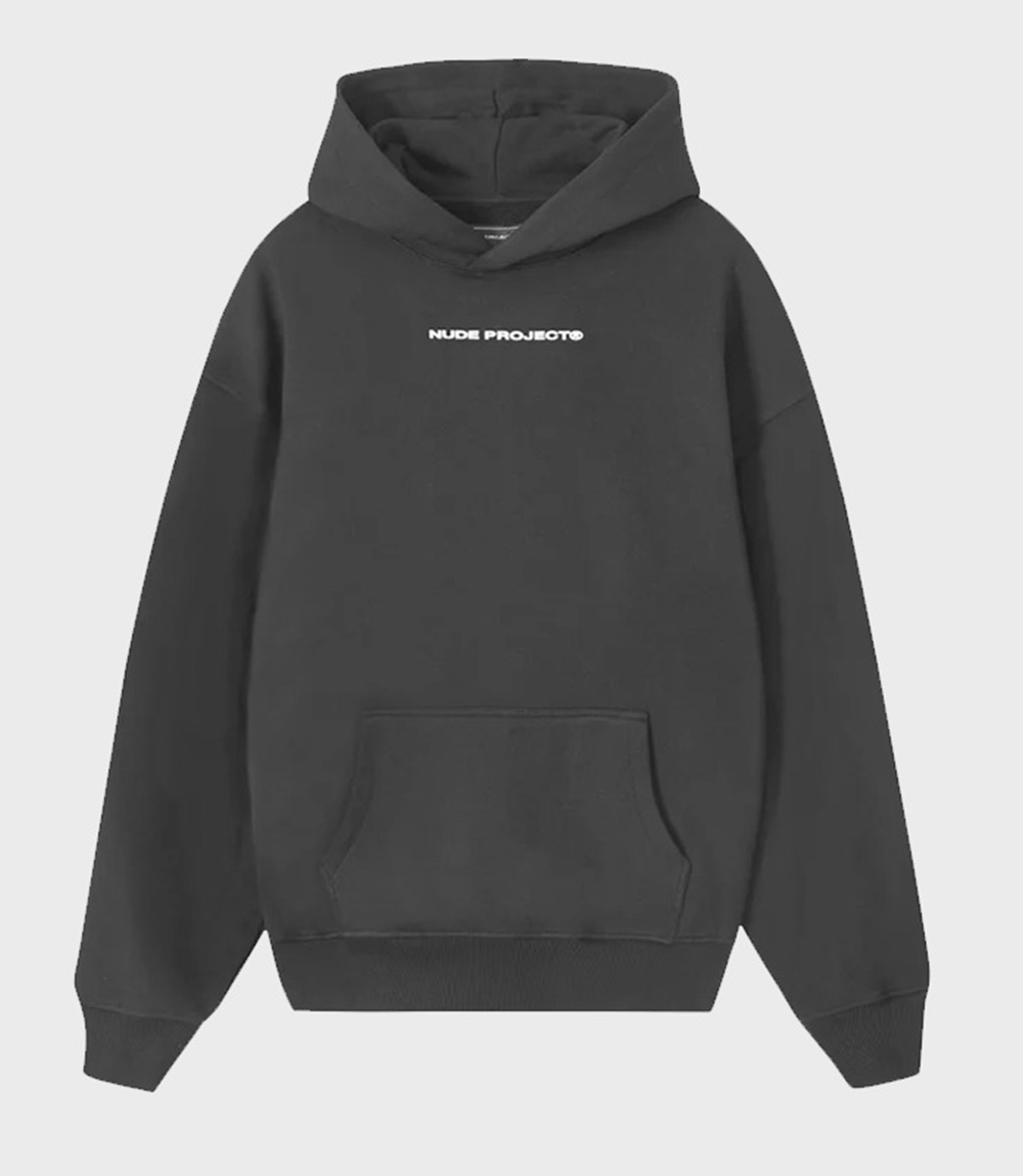 Pullover Nude Project Cherry Black Hoodie
