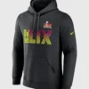 Pullover Super Bowl LIX Nike Club Hoodie Black