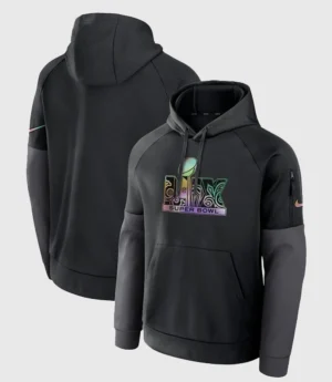 Fitness Performance Super Bowl LIX Black Hoodie