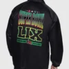 Super Bowl LIX Starter Black Coaches Satin Varsity Jacket