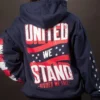 United We Stand Hoodie Blue
