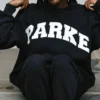 Black Parke Mockneck Sweatshirt