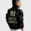 NY Ralph Lauren Leather Jacket Black