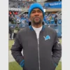 Antwaan Randle El Lions Zip-up Bomber Jacket