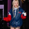 Blackpink Rose Bud Racing Leather Jacket