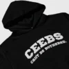 Ceebs Can’t Be Bothered Hoodie Black