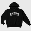 Ceebs Can’t Be Bothered Black Fleece Hoodie