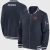 Thomas Brown Chicago Bears Blue Jacket
